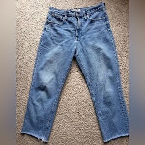 Madewell Light Blue Straight Leg Jeans